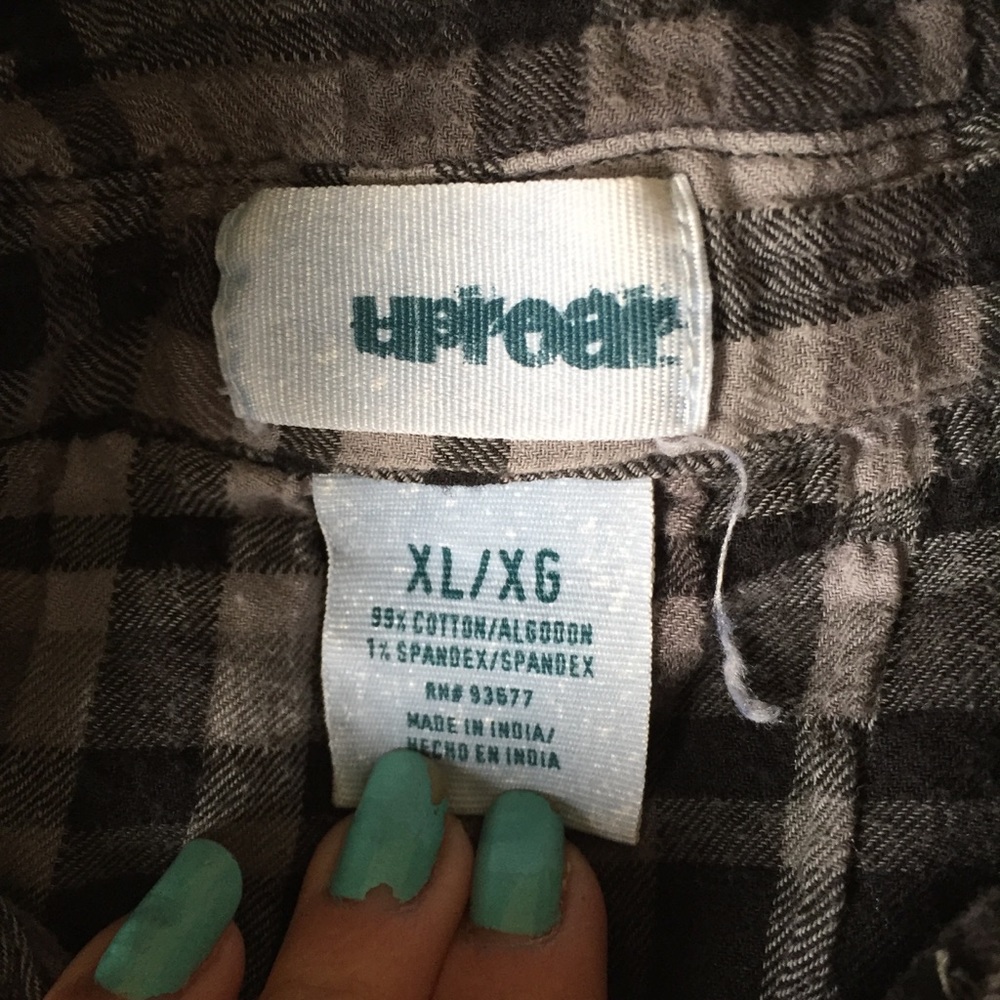 Plaid button down - Picture 3 of 3